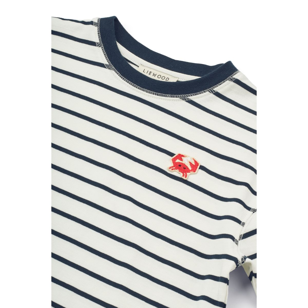 Liewood Tyler Stripe Longsleeve T-shirt - Y/D Stipes Classic navy / Creme de la creme - TSHIRT