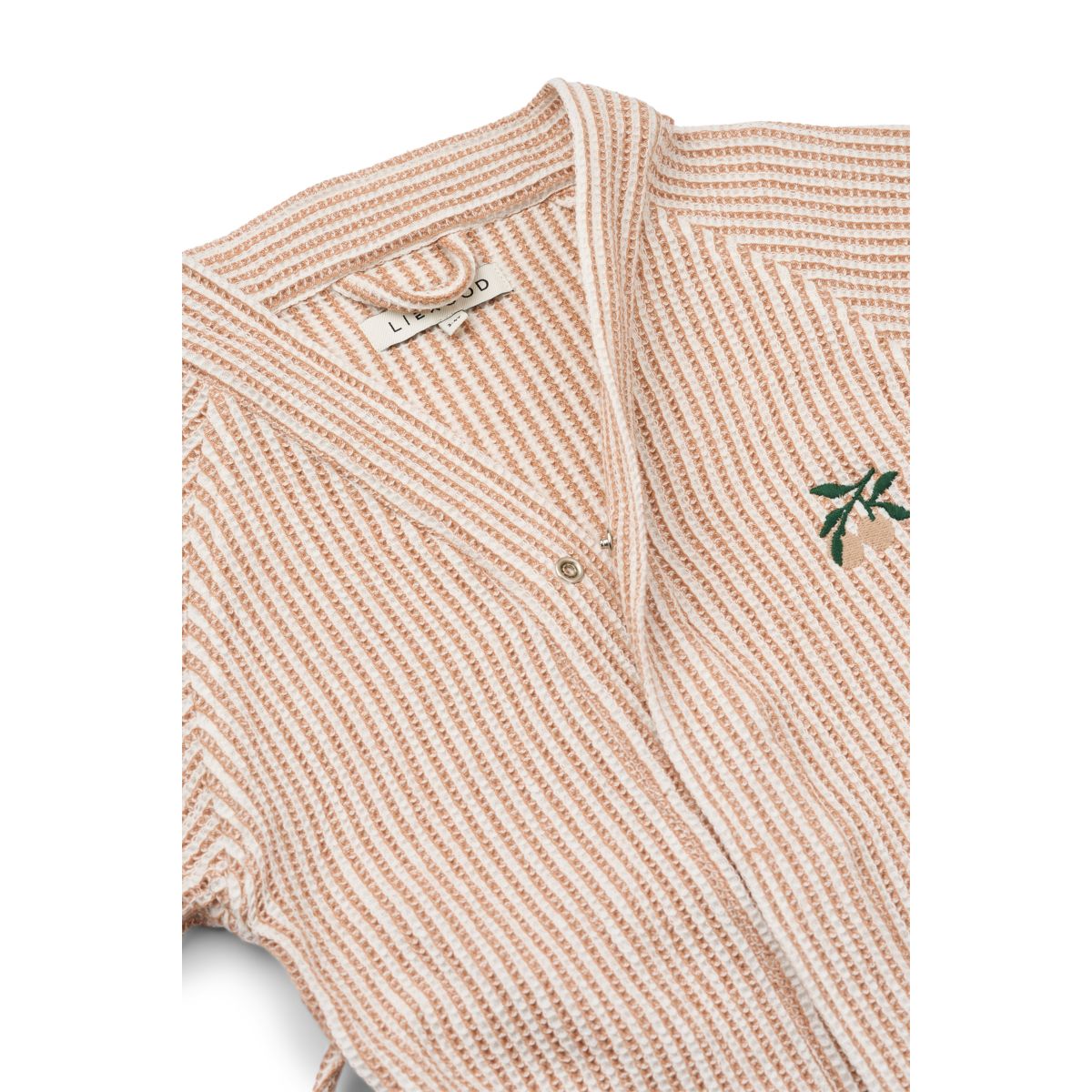 Liewood Bertha Bathrobe - Y/D stripe Tuscany rose / Creme de la creme - BATHROBE / PONCHO