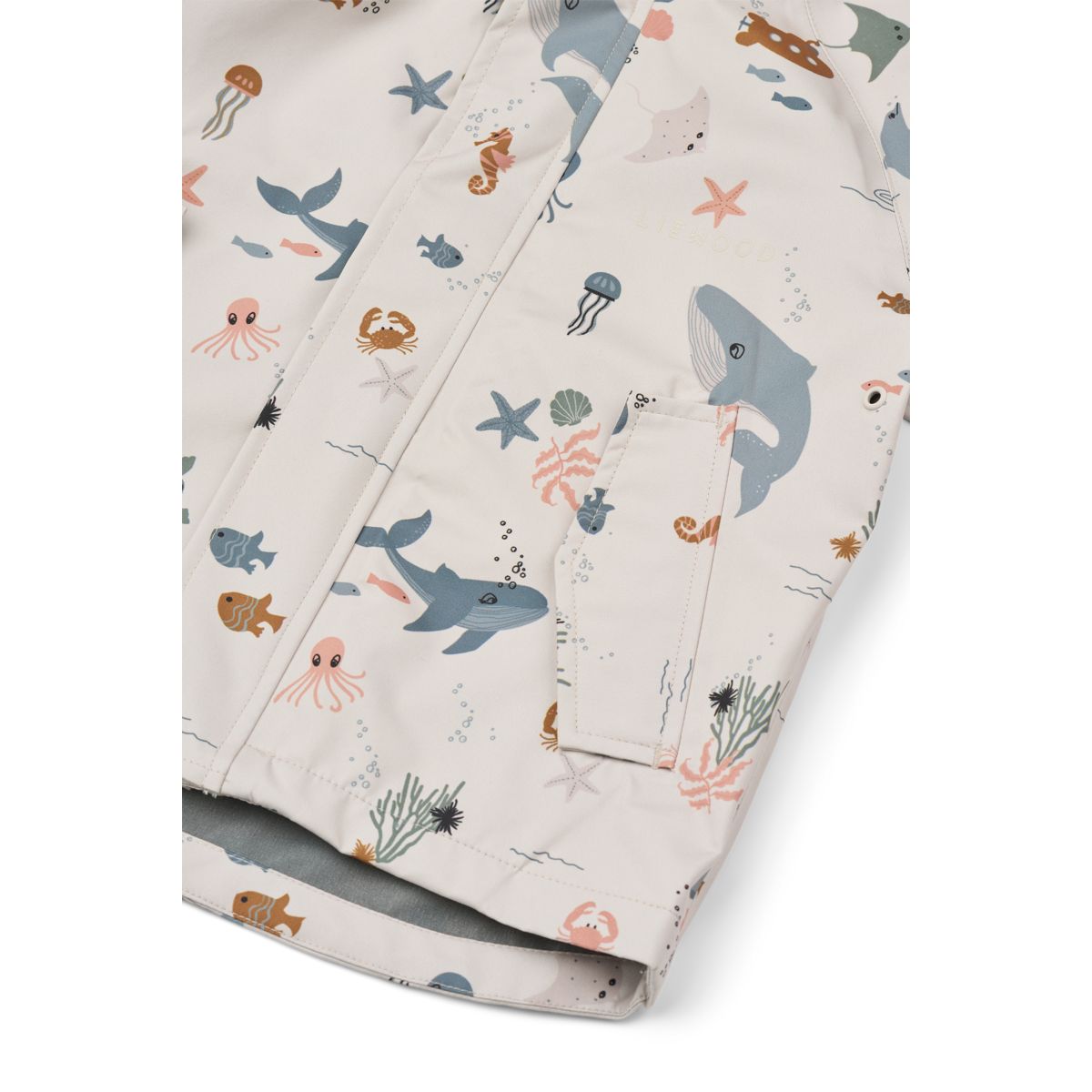 Liewood Pedia Rainwear Set - Sea creature / Sandy - SET