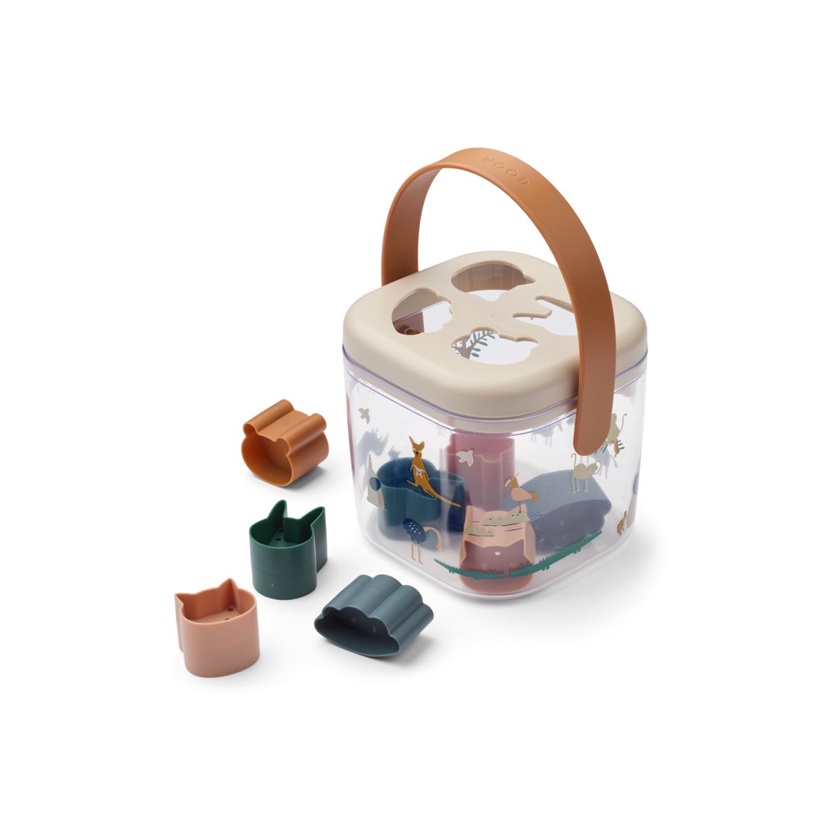 Liewood Lucinda Puzzle Box - All together / Sandy - CREATIVE TOYS