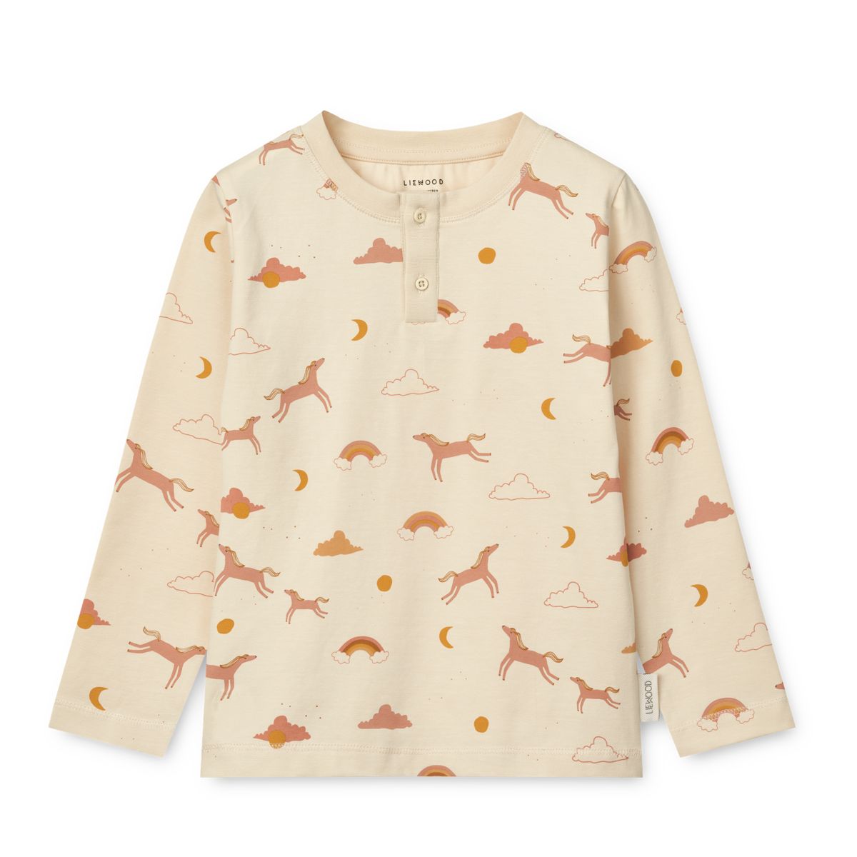 Liewood Wilhelm Printed Pyjama Set - Dream / Ecru - PYJAMAS SET