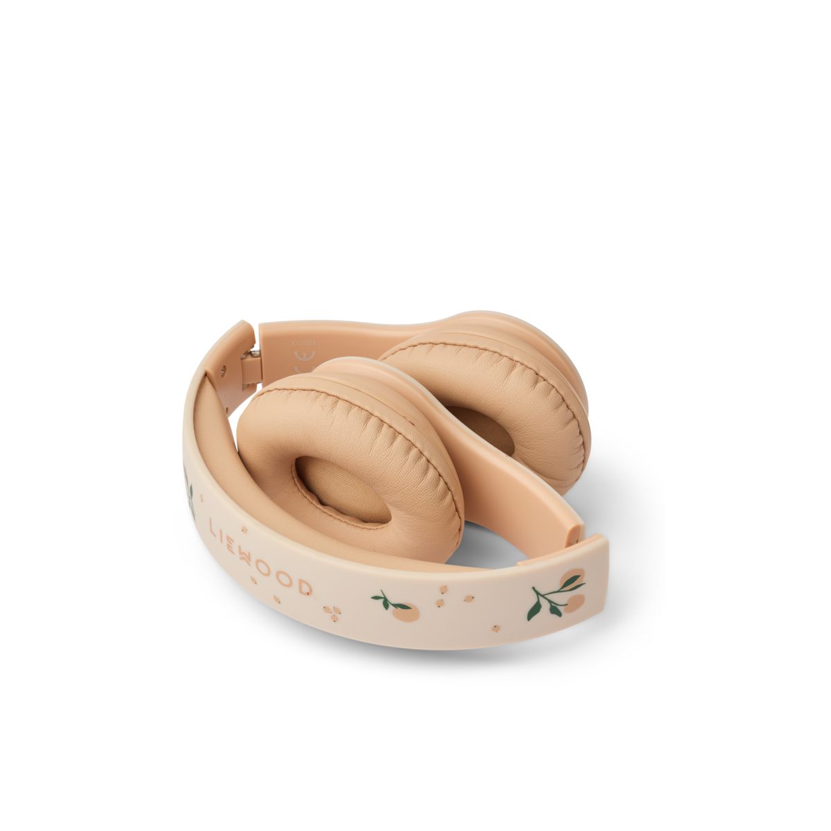 Liewood QUINN Wireless Headphones - Peach / Sea shell - MUSIC INSTRUMENT