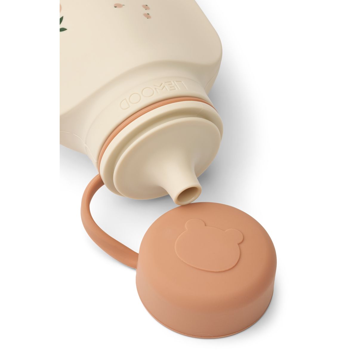 Liewood Lizzie Smoothie Bottle 2-pack - Peach / Sea shell - SMOOTHIE BOTTLE