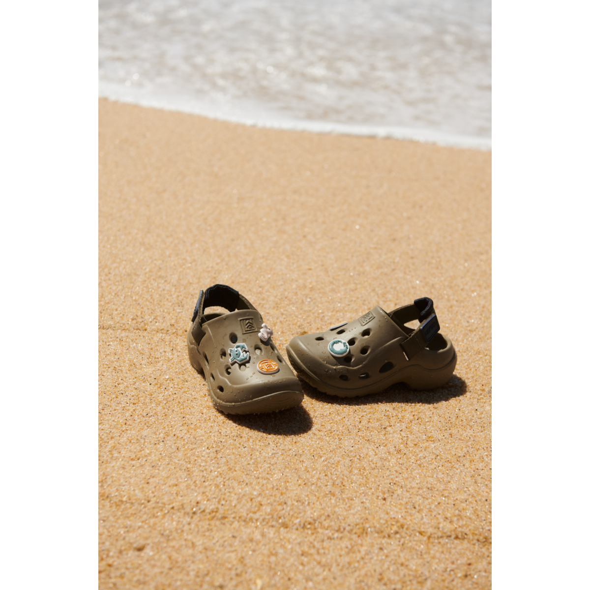 Liewood Milas Sandals - Khaki / black - SANDALS