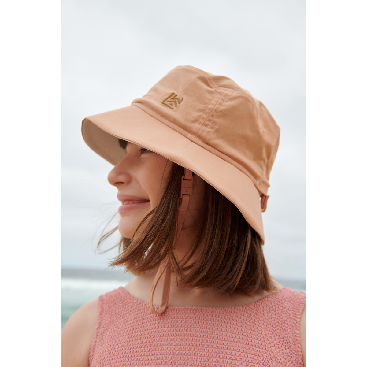 Liewood Seraphina Sporty Bucket Hat - Tuscany rose - HATS/CAP