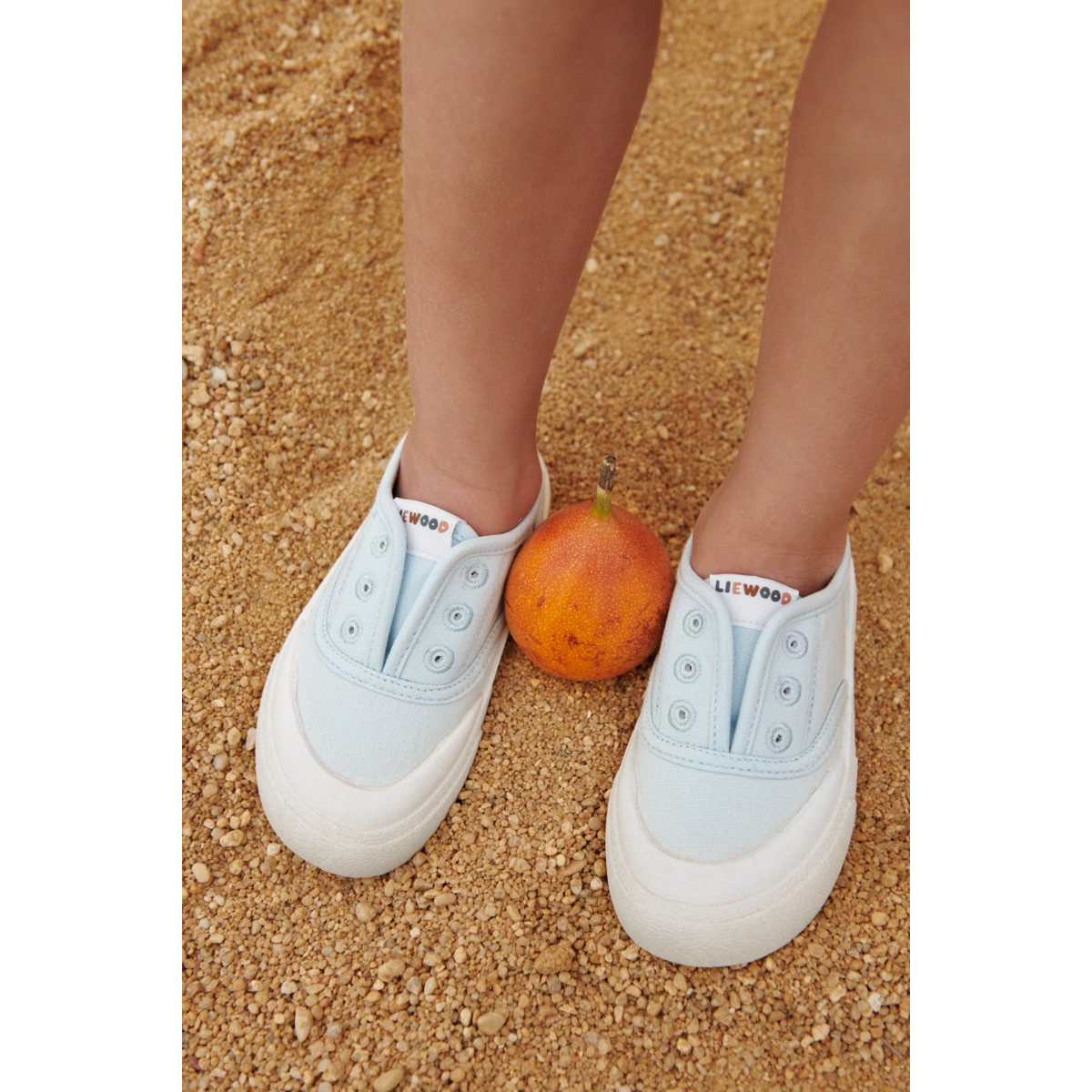 Liewood Danilo Canvas Sneakers - Peach / Sea shell - SNEAKERS