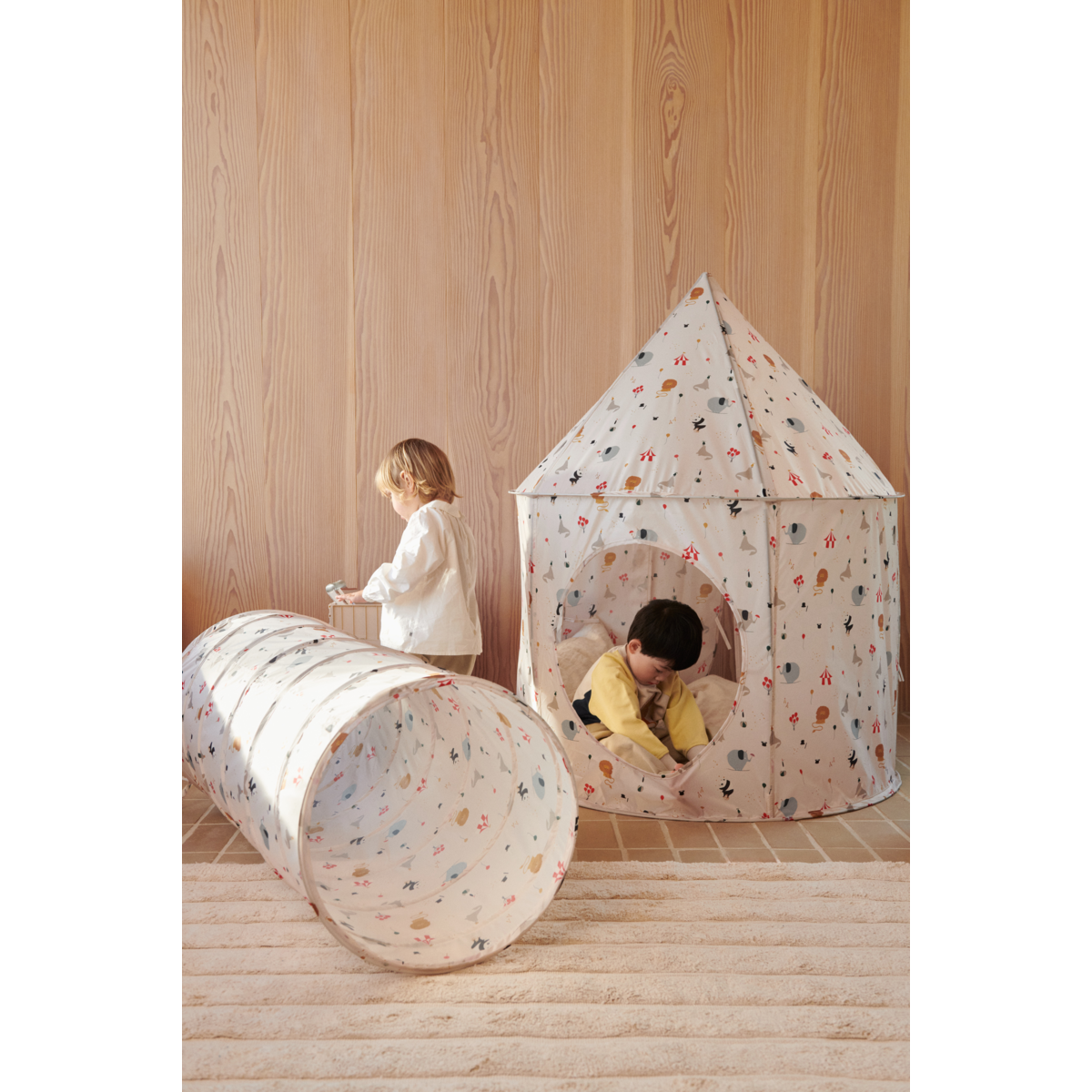 Liewood EMMANUEL Pop-Up Tunnel - Peach / Sea shell - TENT