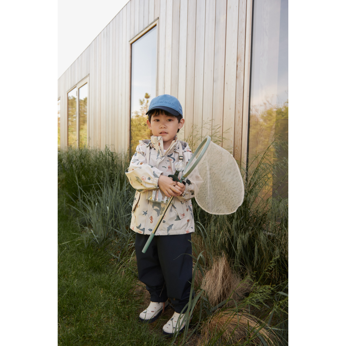 Liewood Pedia Rainwear Set - Sea creature / Sandy - SET