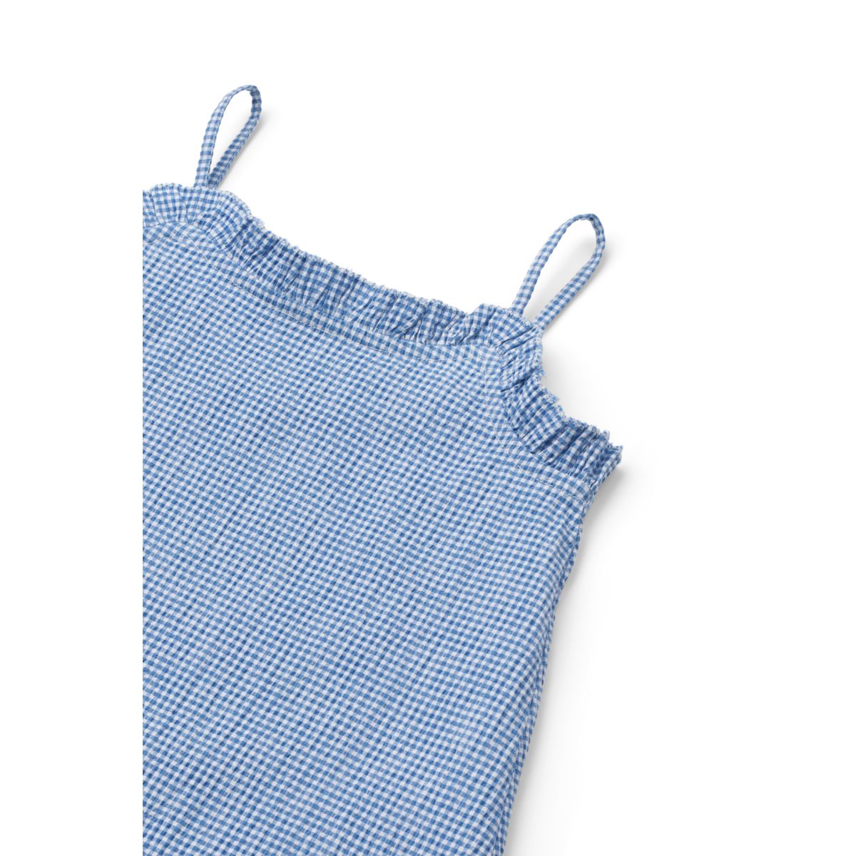 Liewood Sophia Seersucker Dress - Y/D Check Riverside / Crisp white - DRESS