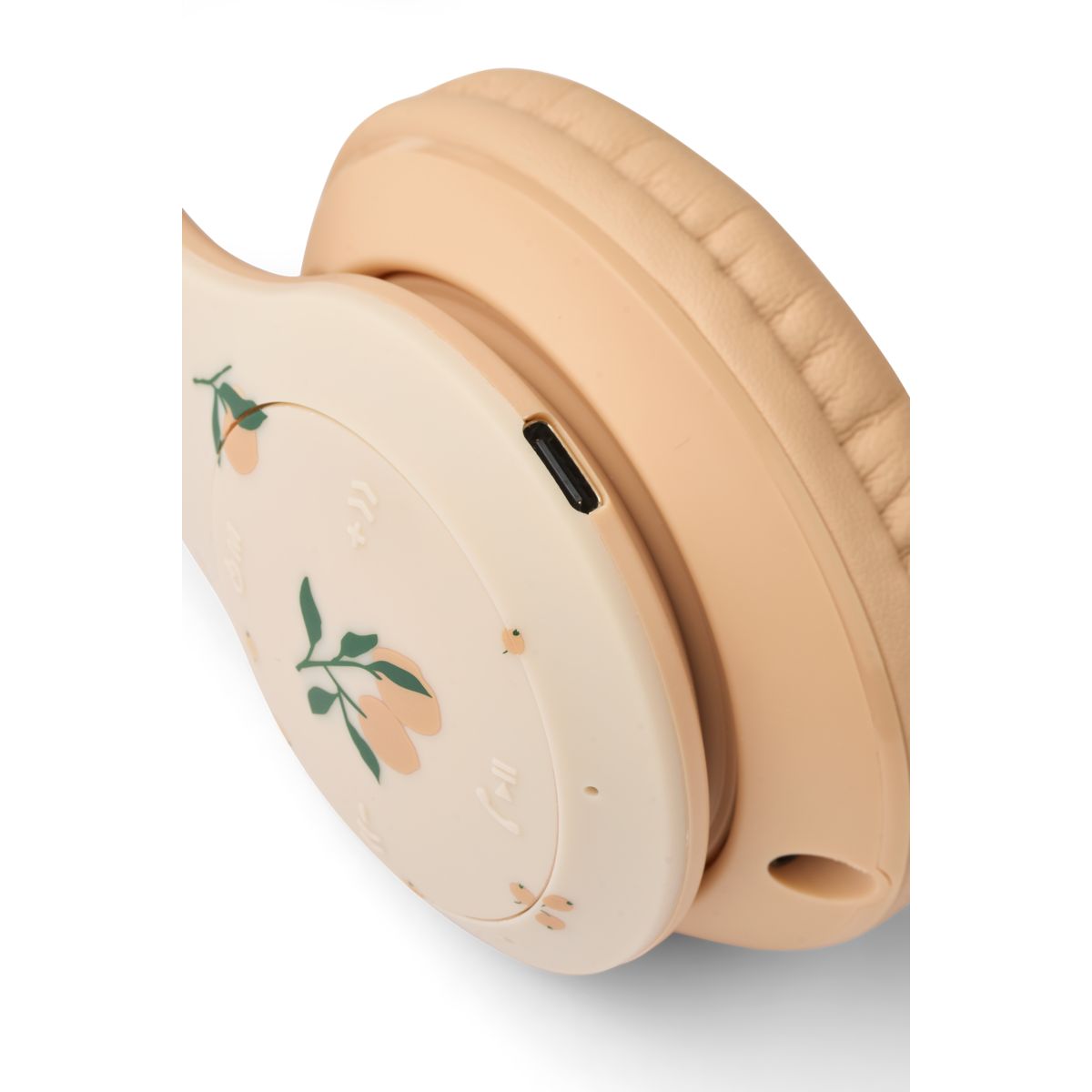 Liewood QUINN Wireless Headphones - Peach / Sea shell - MUSIC INSTRUMENT