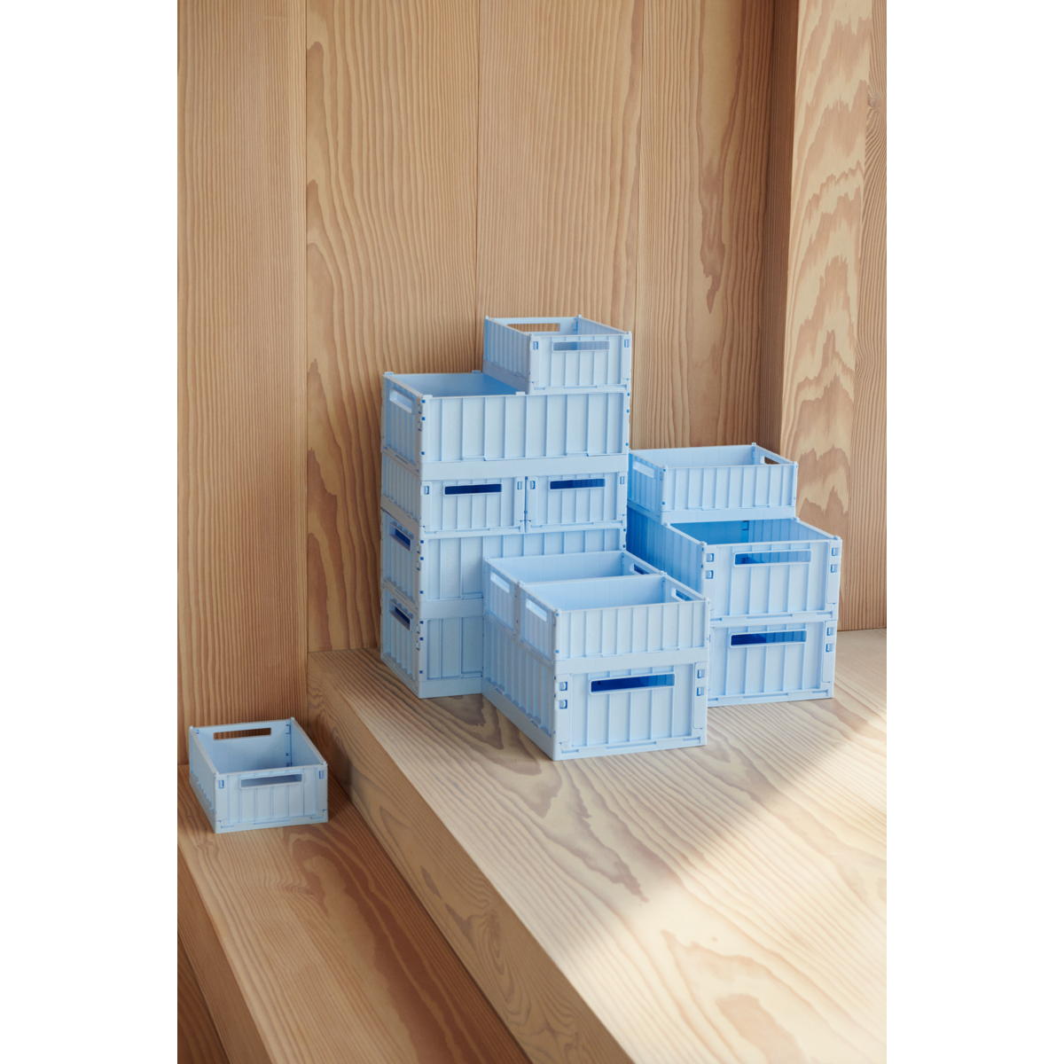 Liewood Weston Small Storage Box 1-pack - Pure sky - STORAGE BOX