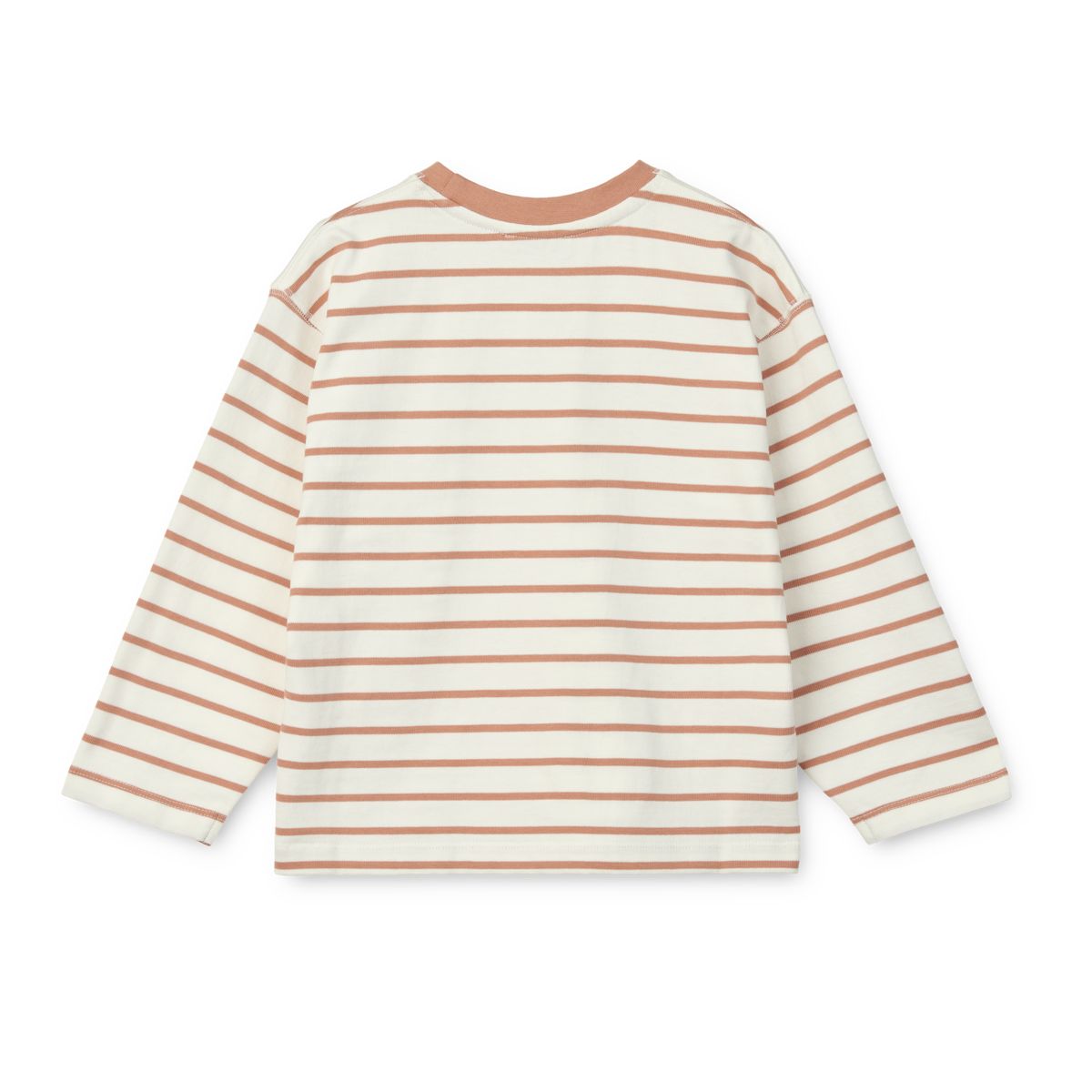 Liewood Tyler Stripe Longsleeve T-shirt - Y/D Stripe tuscany rose / creme de la creme - TSHIRT