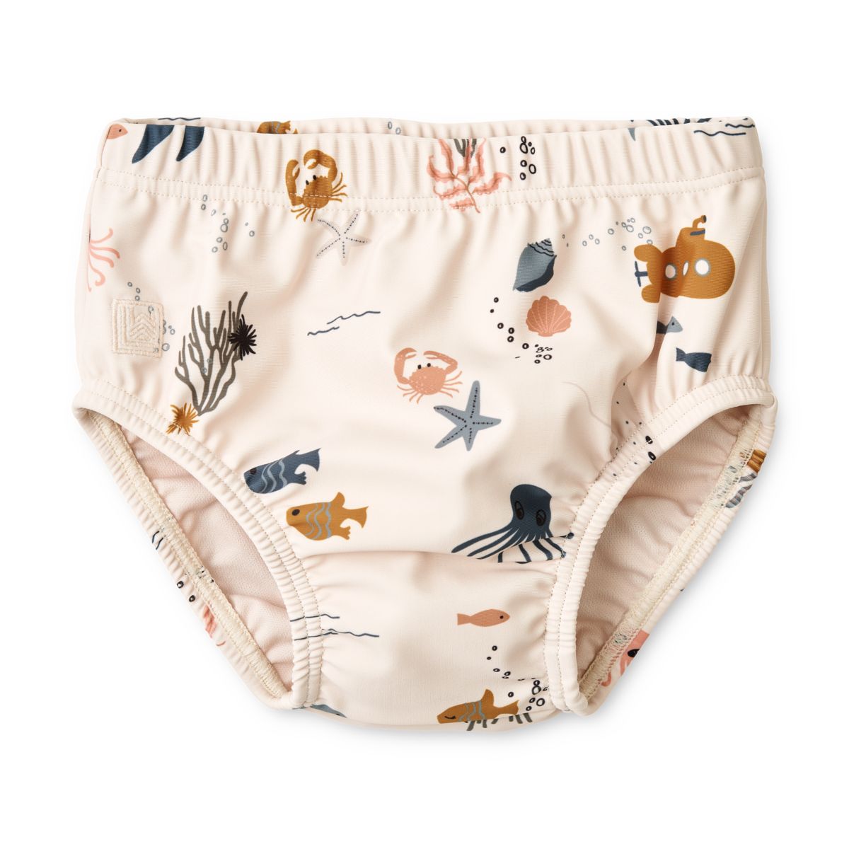 Liewood Anthony Baby Swim Pants - Sea creature / Sandy - SWIMPANTS