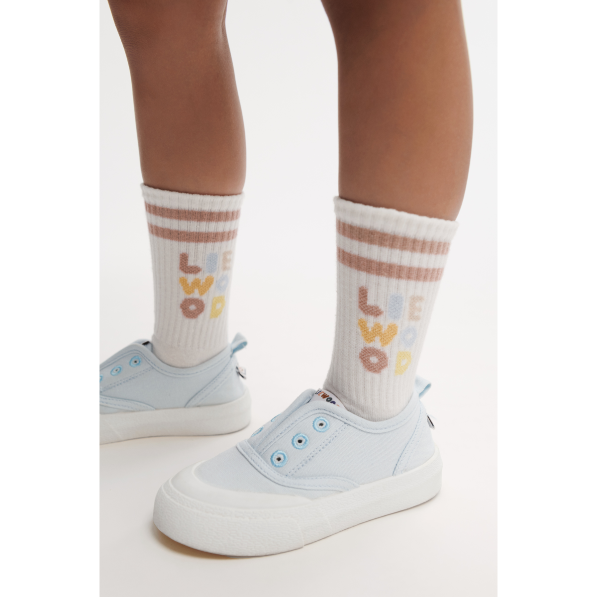 Liewood Annette Socks 2-Pack - Light apricot / Creme de la creme - SOCKS/STOCKINGS