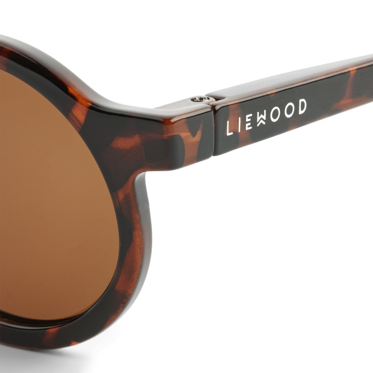 Liewood Darla Junior Sunglasses 4-10Y - Dark Tortoise / Shiny - EYEWEAR