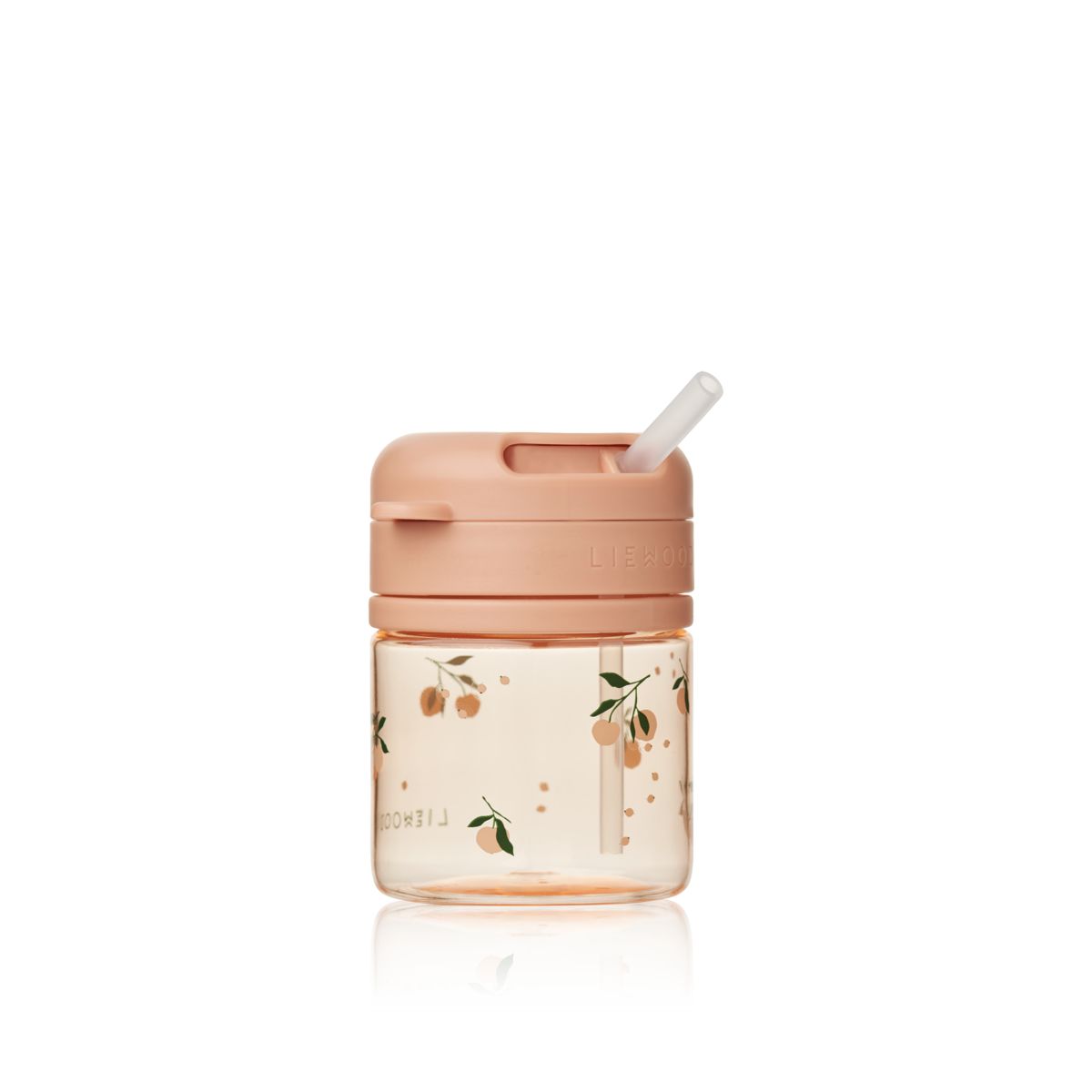 Liewood Pavia Tritan Straw Cup 280 ml - Peach / Sea shell - CUP