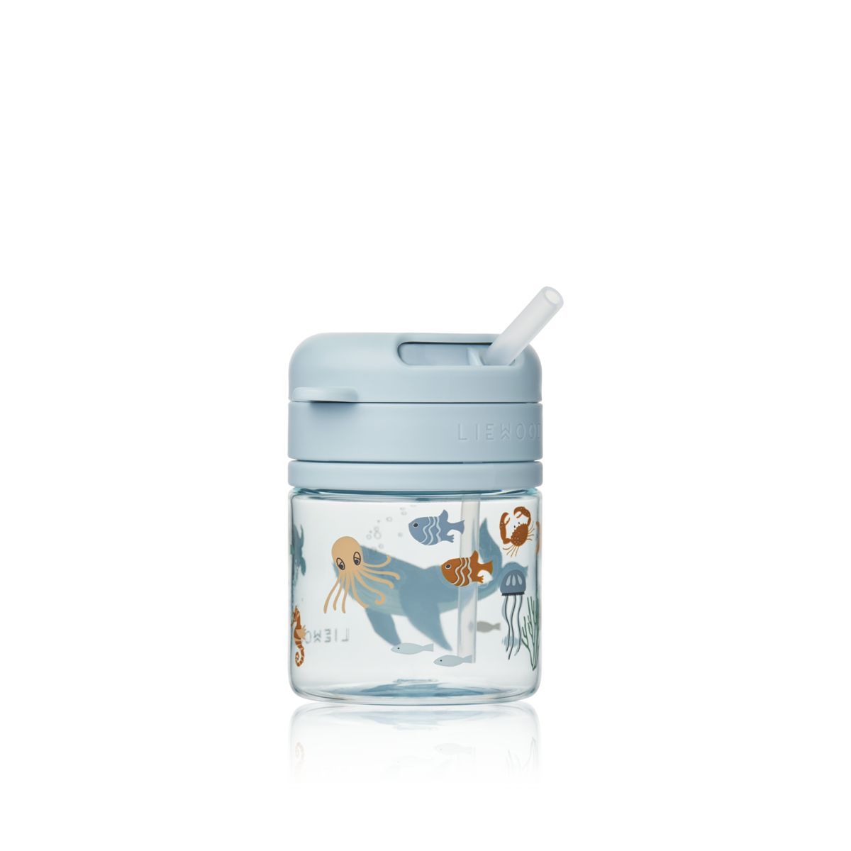 Liewood Pavia Tritan Straw Cup 280 ml - Sea creature / Sandy - CUP