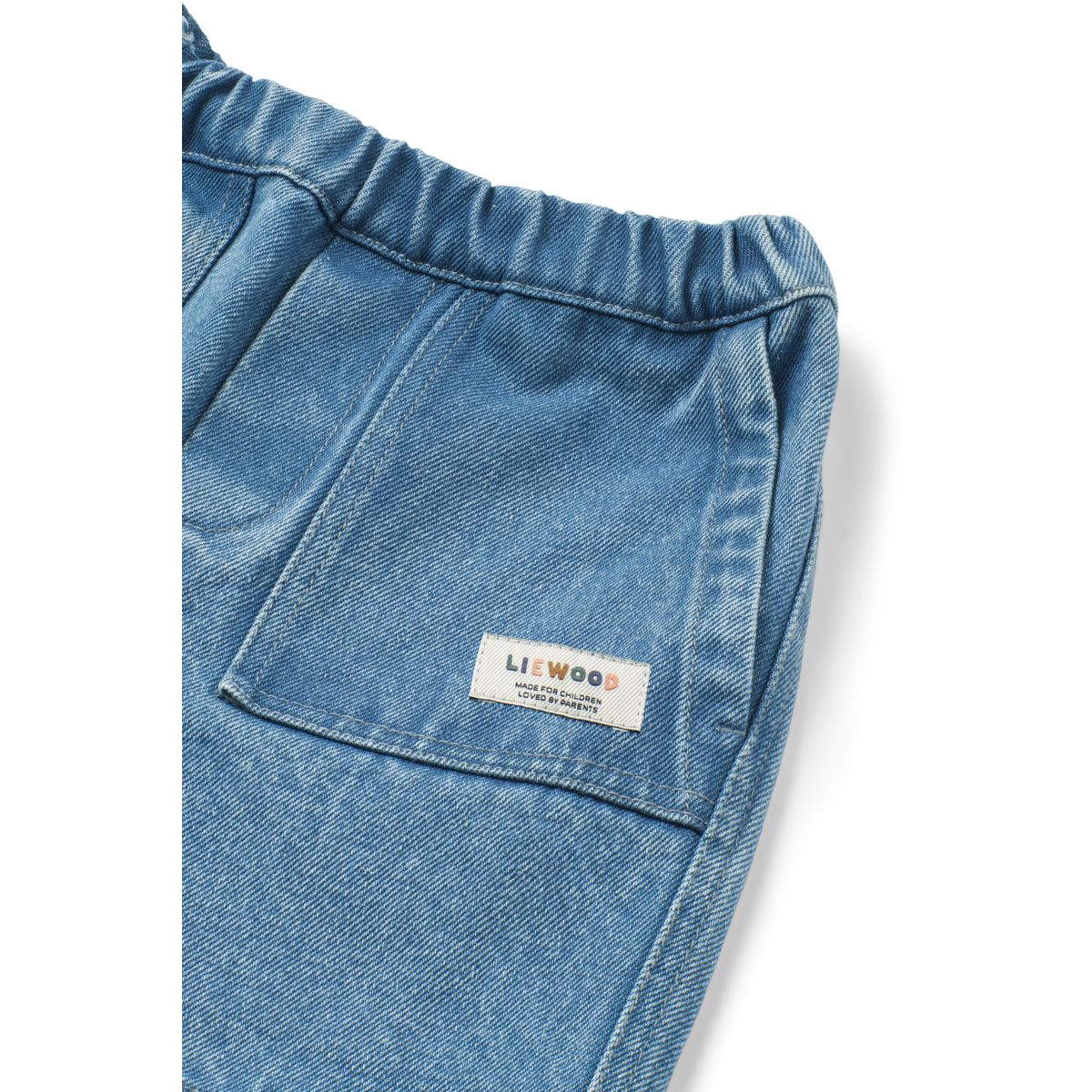 Liewood Cesaria Denim Shorts - Light Blue Denim - PANTS
