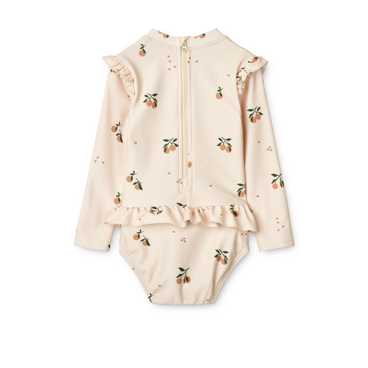 Liewood Sille baby printed swimsuit - Peach / Sea shell - SWIMSUIT