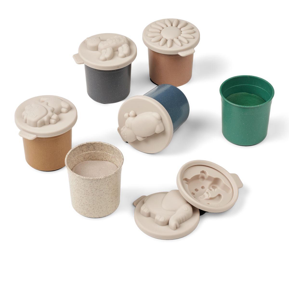 Rollie Playdough set 6-pack - Yellow mellow multi mix