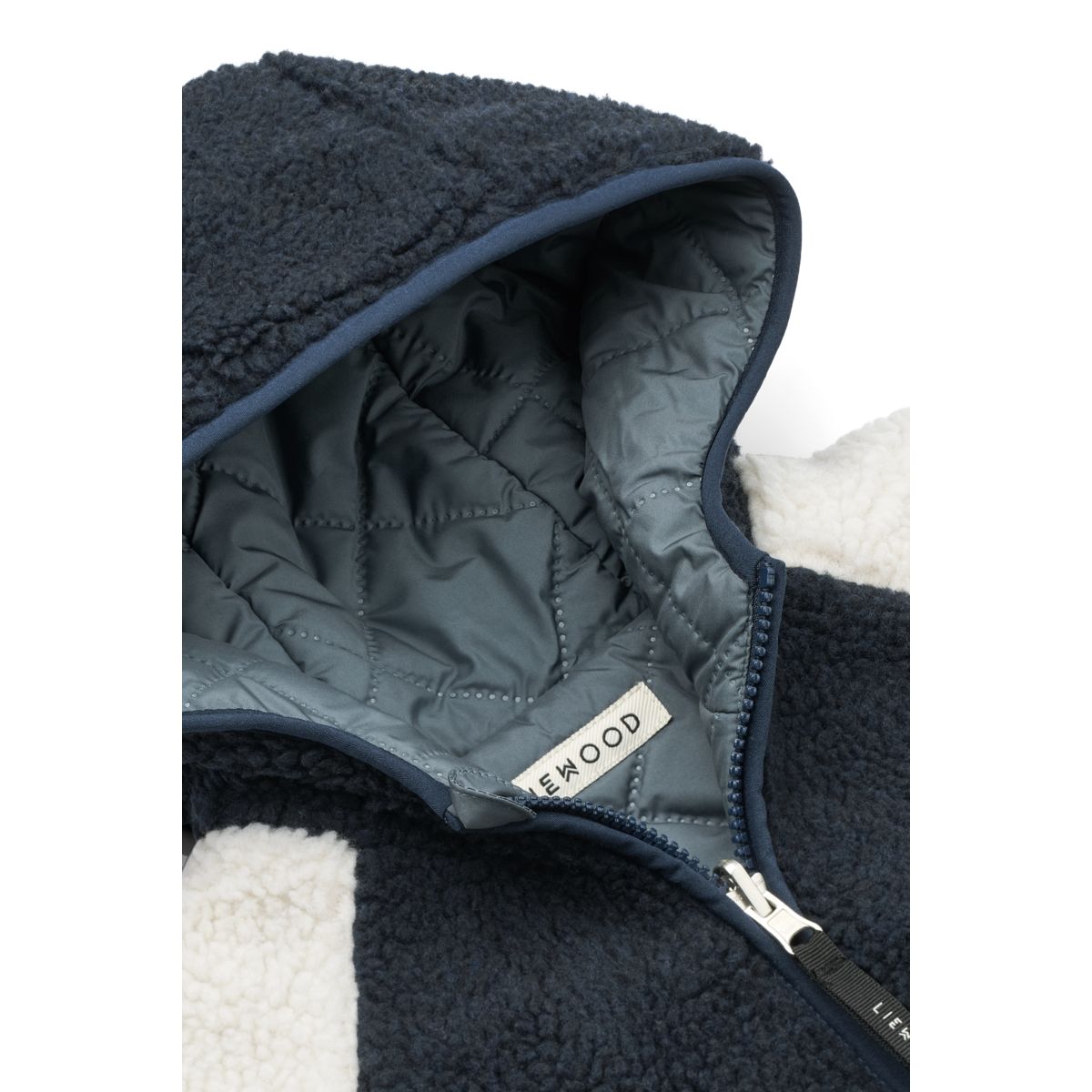 Liewood Jackson Reversible Jacket - Whale blue multi mix - JACKET
