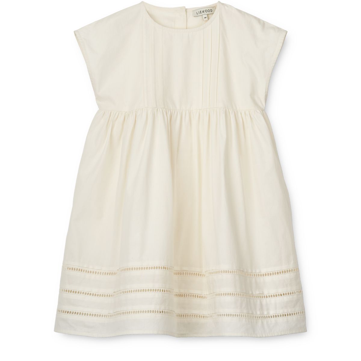 Liewood Gudrun pleated dress - Creme de la creme - DRESS