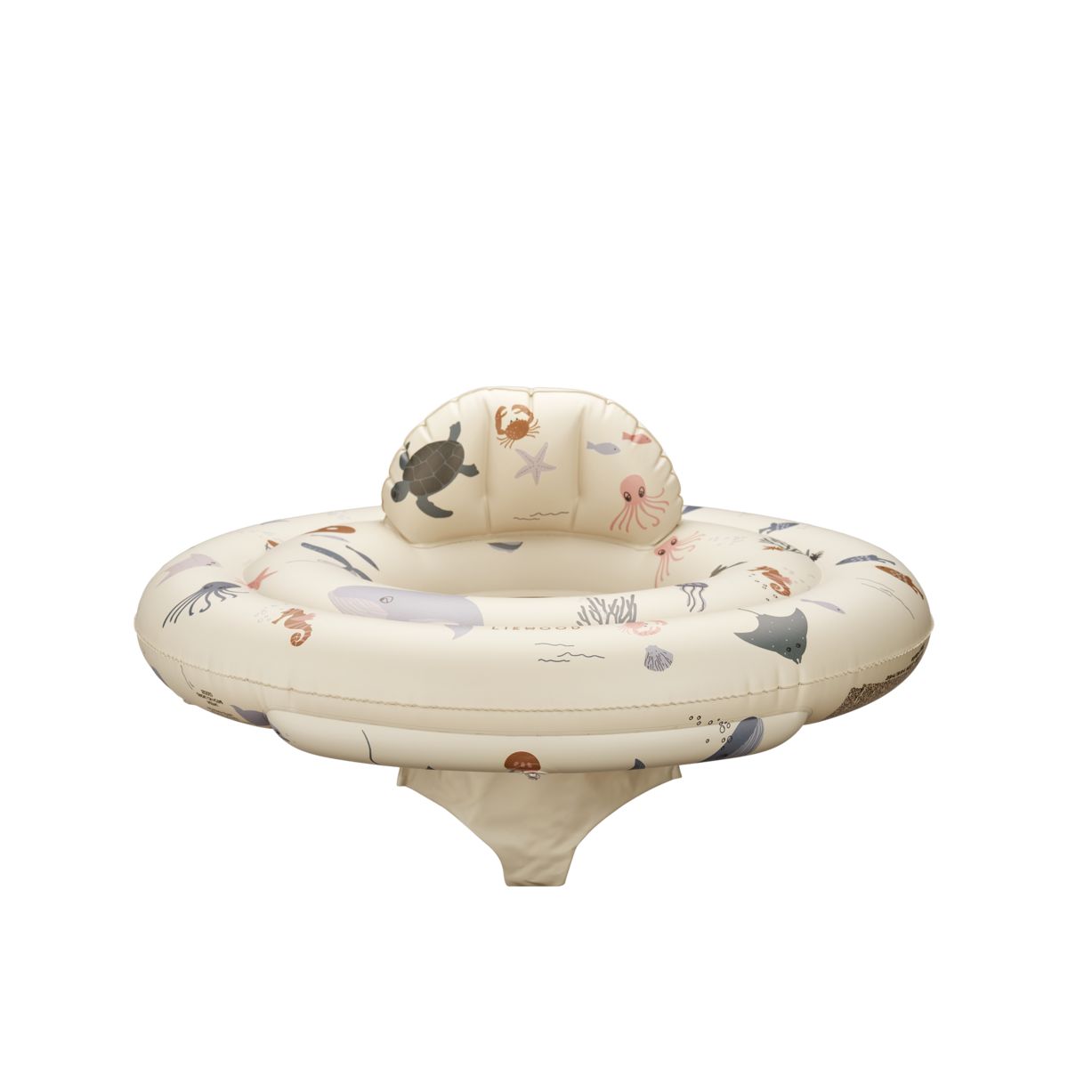 Liewood Dawn baby swim ring - Sea creature / Sandy - SWIM RING