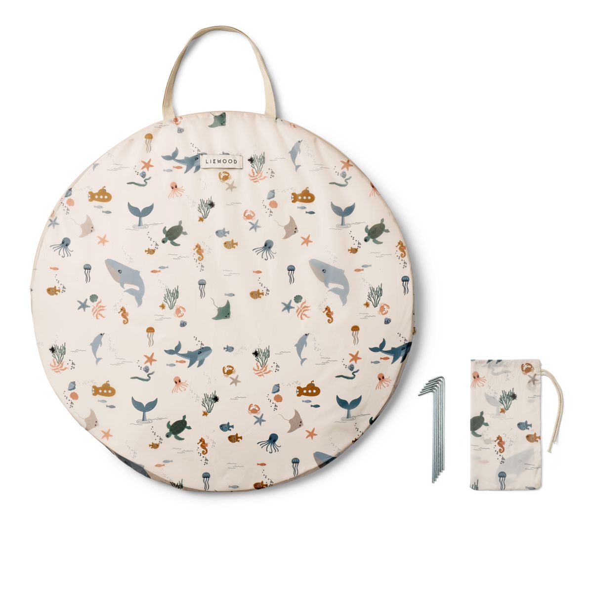 Liewood Cassie pop-up sun tent - Sea creature / Sandy - TENT