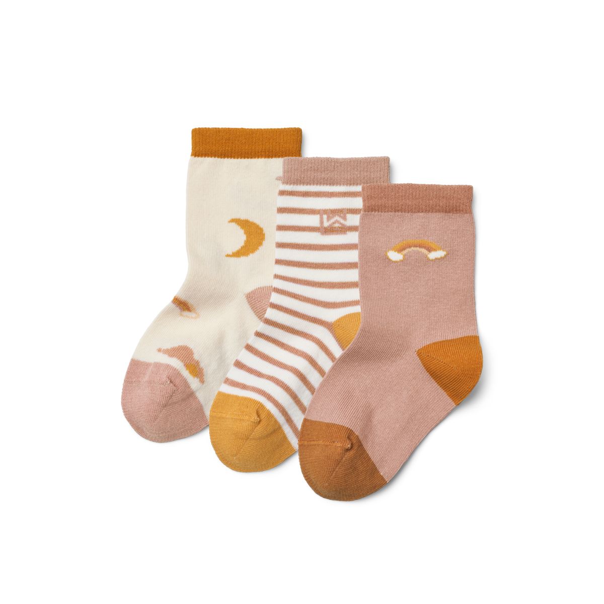 Liewood Silas Socks 3-Pack - Dream / Ecru mix - SOCKS/STOCKINGS