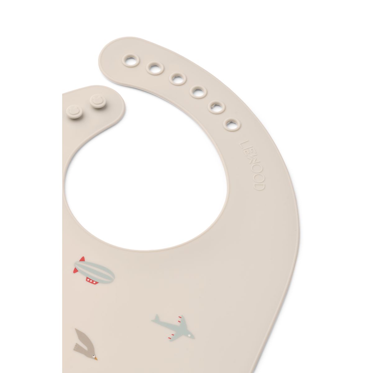 Liewood Tilda Printed Bib 2-Pack - Aviator / Ecru - BIB