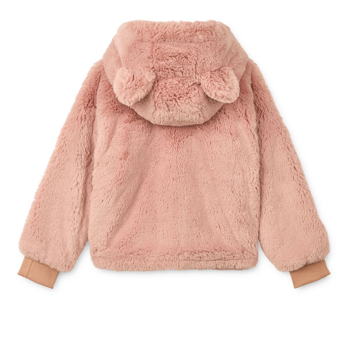 Liewood Aviona Plush Cat Jacket - Pale tuscany - JACKET