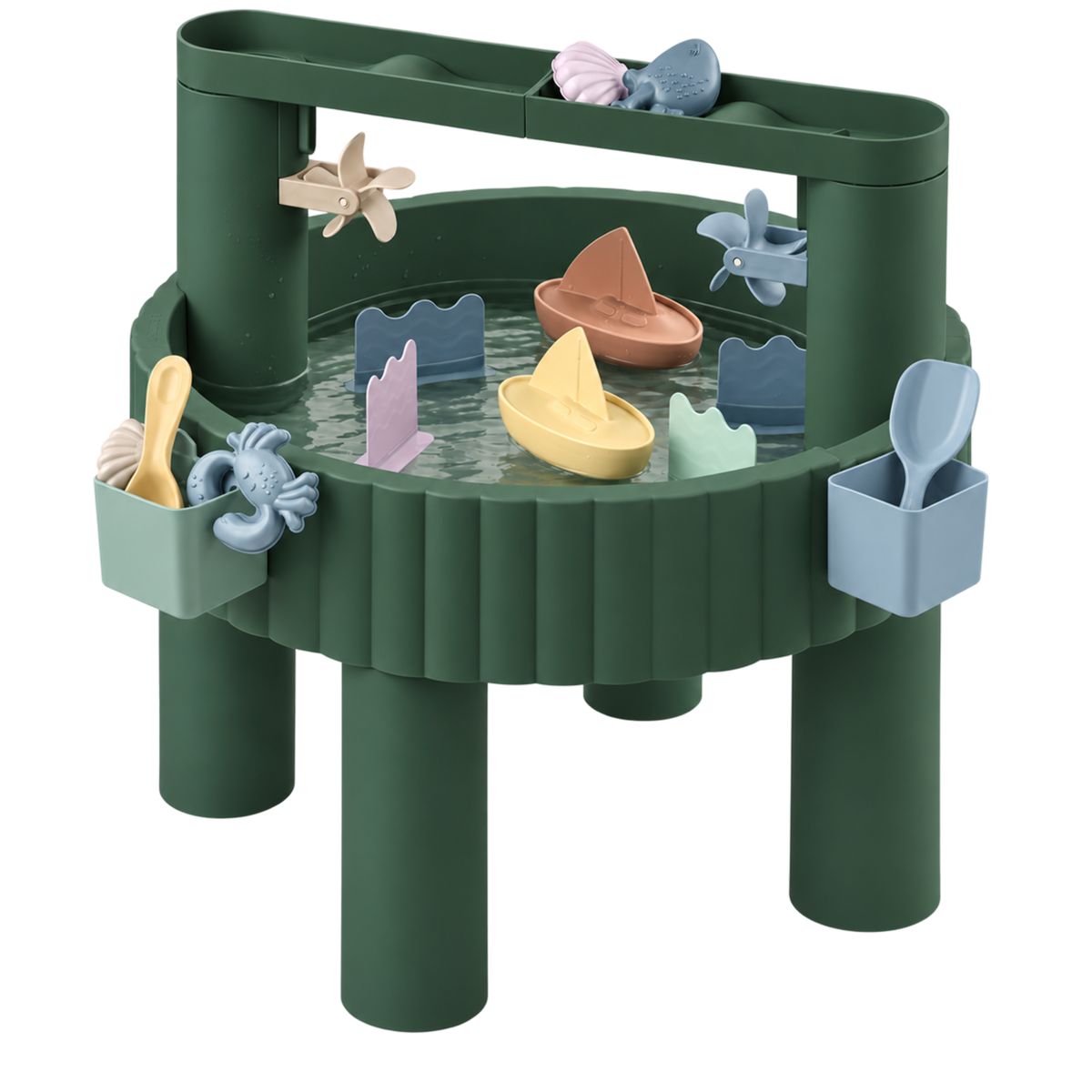 Liewood Sepp Activity Table - Garden Green Multi Mix - OUTDOOR TOY