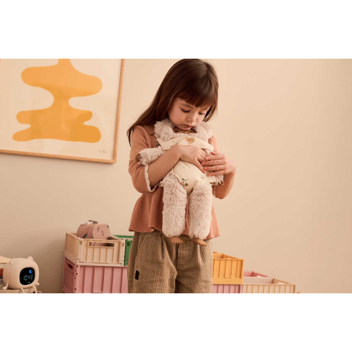 ELEANOR Doll Carrier - Mini Me Peach / Seashell