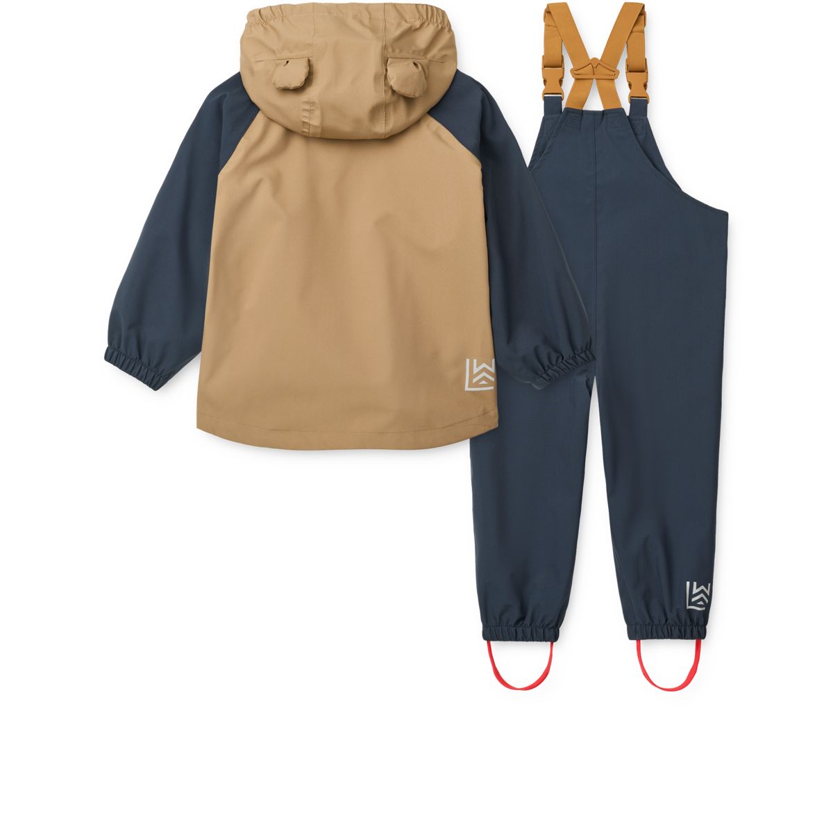 Liewood MANU Toddler Rainwear Set - Midnight navy mix - SET
