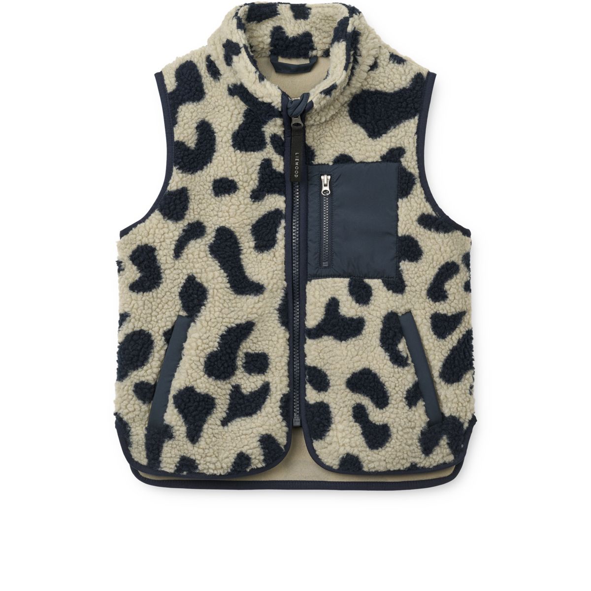 Liewood Vada Pile Vest - Mega leo Mist - VEST