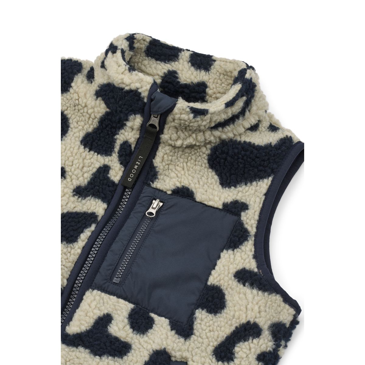 Liewood Vada Pile Vest - Mega leo Mist - VEST