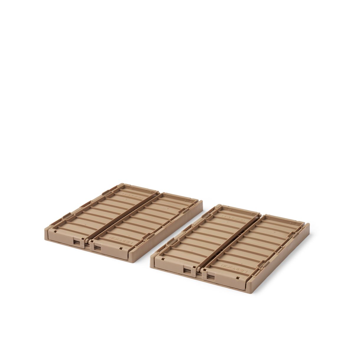 Liewood WESTON Small Storage Box 2-Pack - Oat - STORAGE BOX