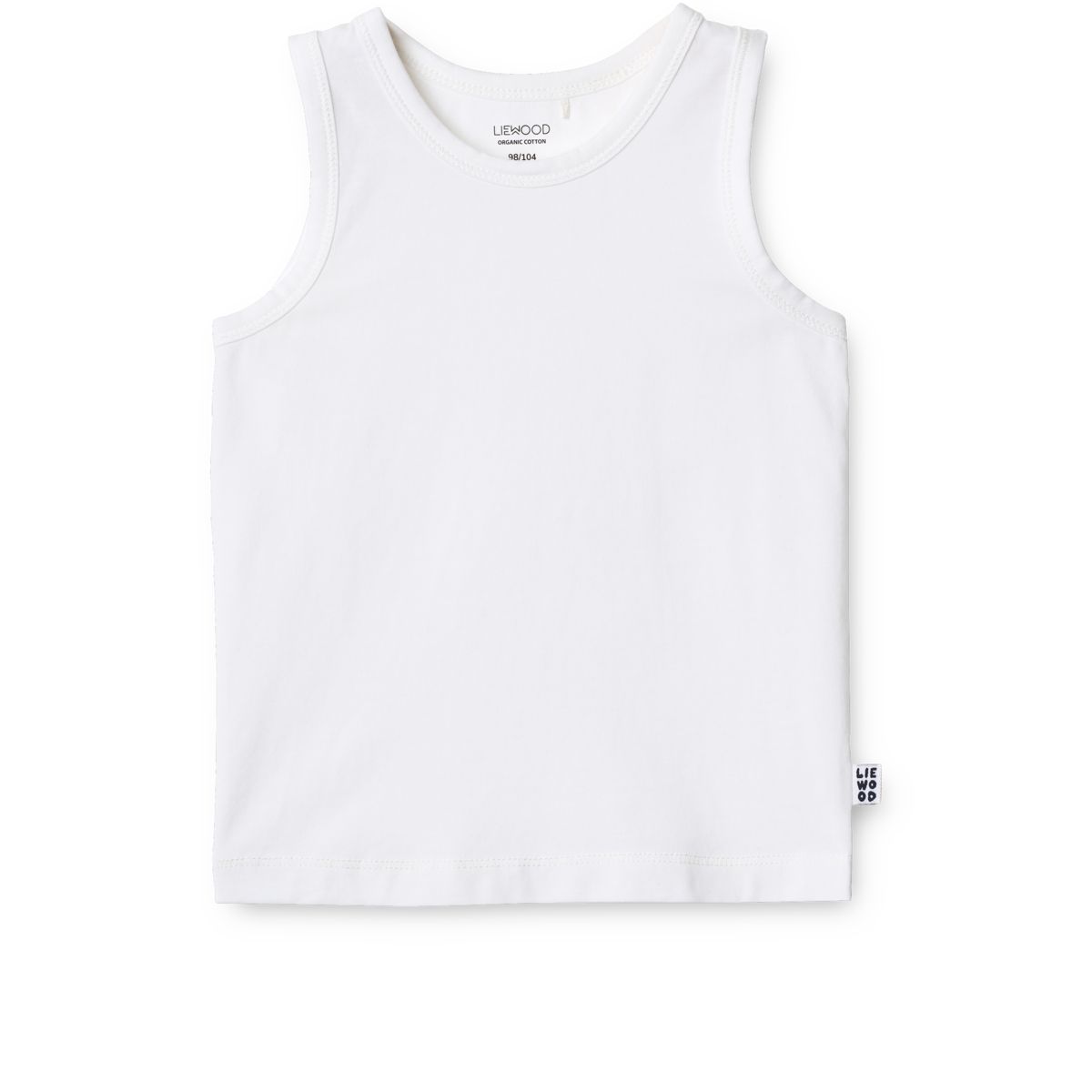 Liewood Faris Tank Top 2-pack - Stripe /Crisp white mix - TANK TOP