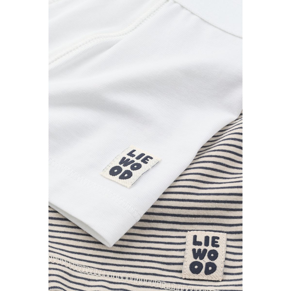 Liewood Marvin Boxers 2-Pack - Stripe /Crisp white mix - BOXERS
