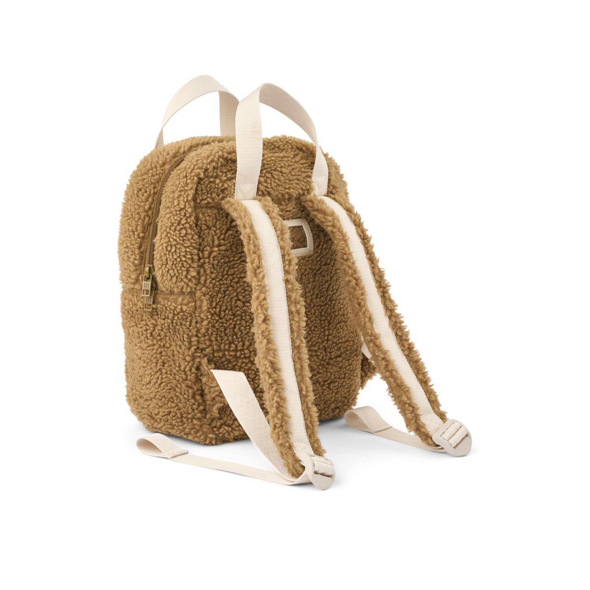 Liewood BELLIE Bear Pile Backpack - Oat - BACKPACK