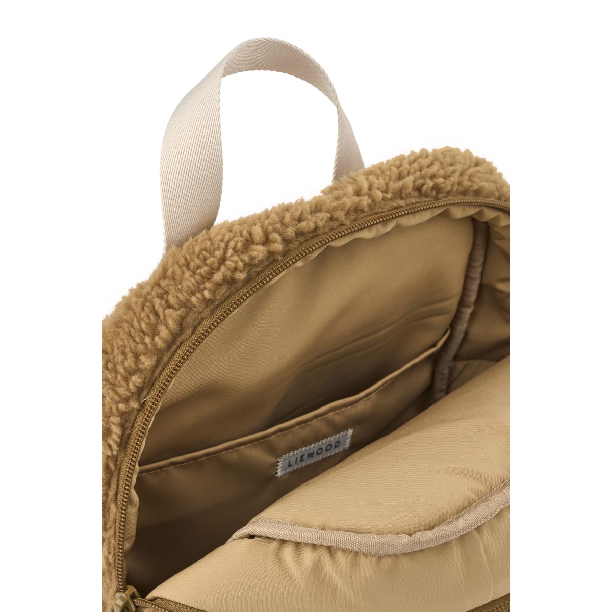 Liewood BELLIE Bear Pile Backpack - Oat - BACKPACK
