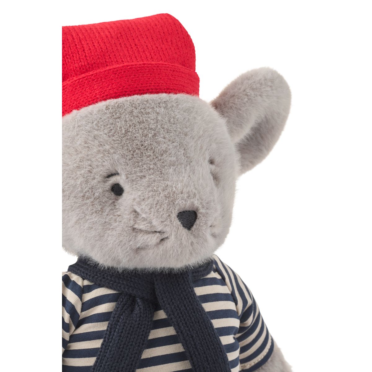 Liewood BODIE Christmas Mouse Plush Teddy - Silver lining - TEDDY