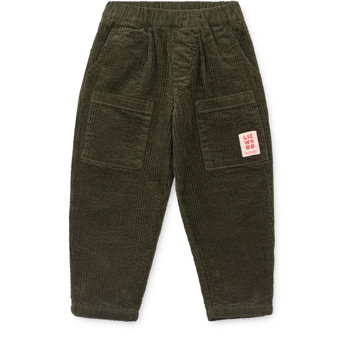 Liewood BORRIS Corduroy Trousers - Army brown - PANTS