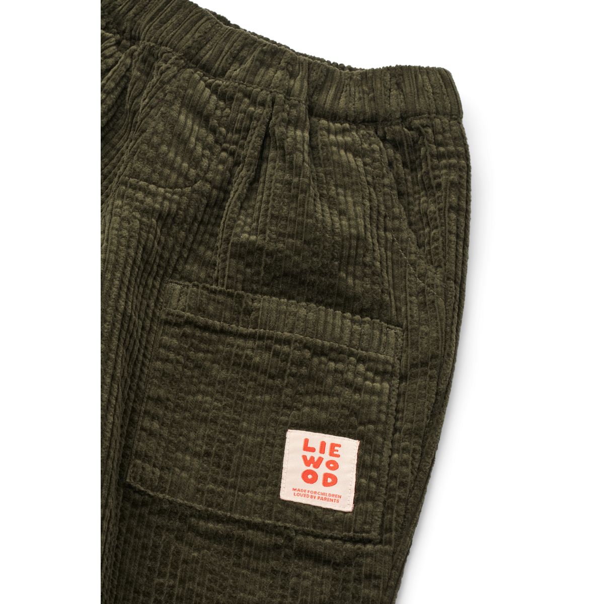 Liewood BORRIS Corduroy Trousers - Army brown - PANTS