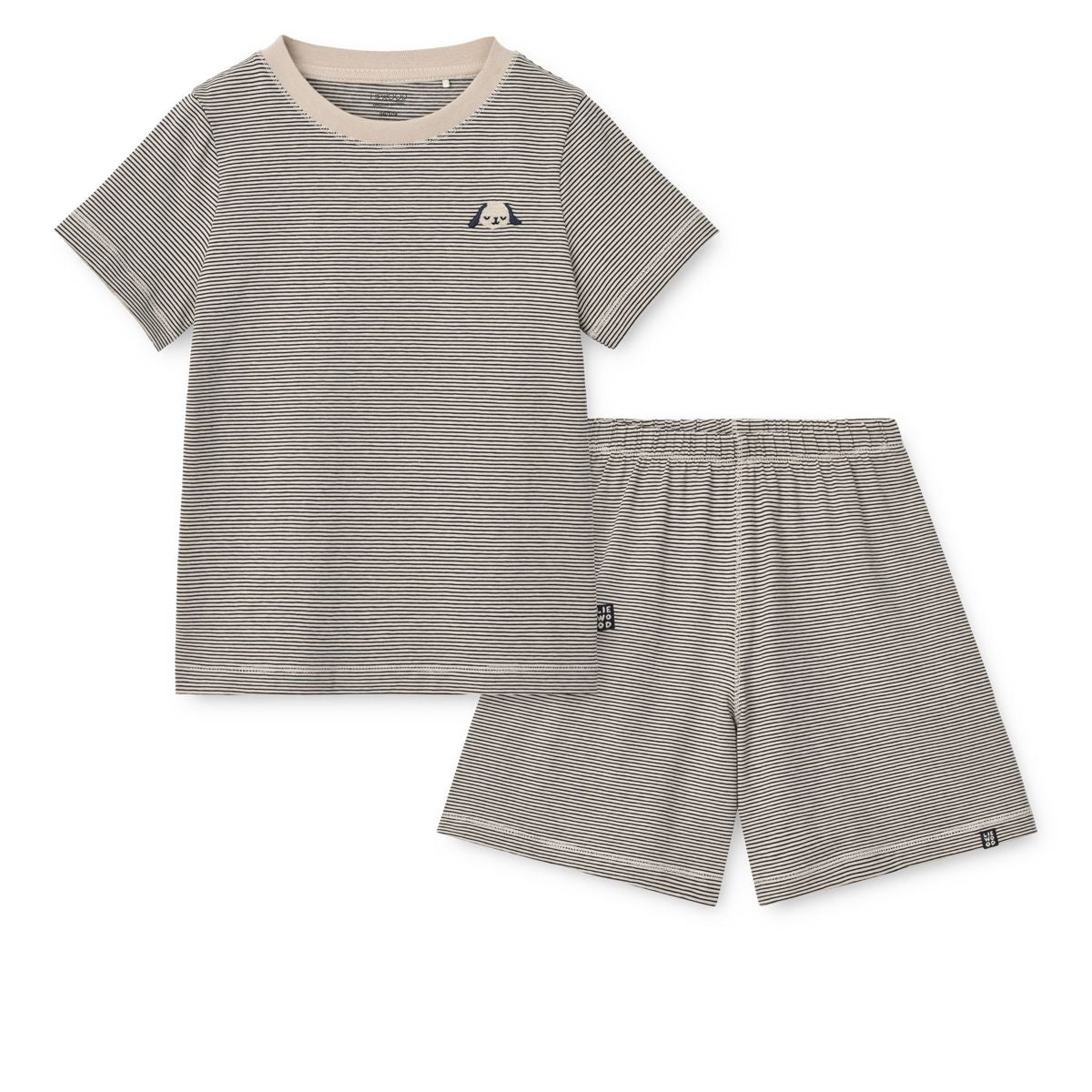 Liewood Ilford Striped Set - Y/D Sandy / Classic navy stripe - SET