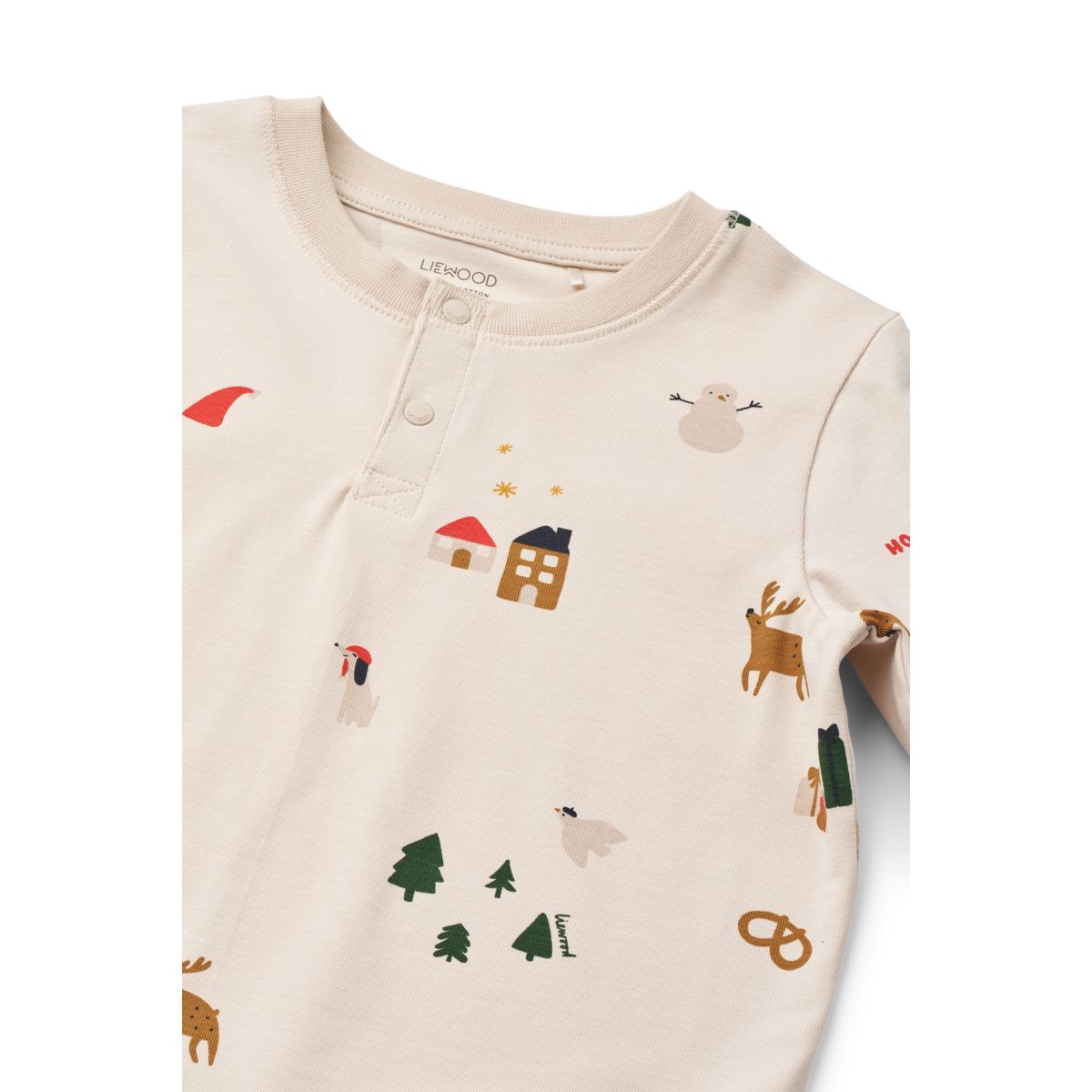 Liewood WILHELM Grow Pyjamas Set - Holiday / Sandy - PYJAMAS SET