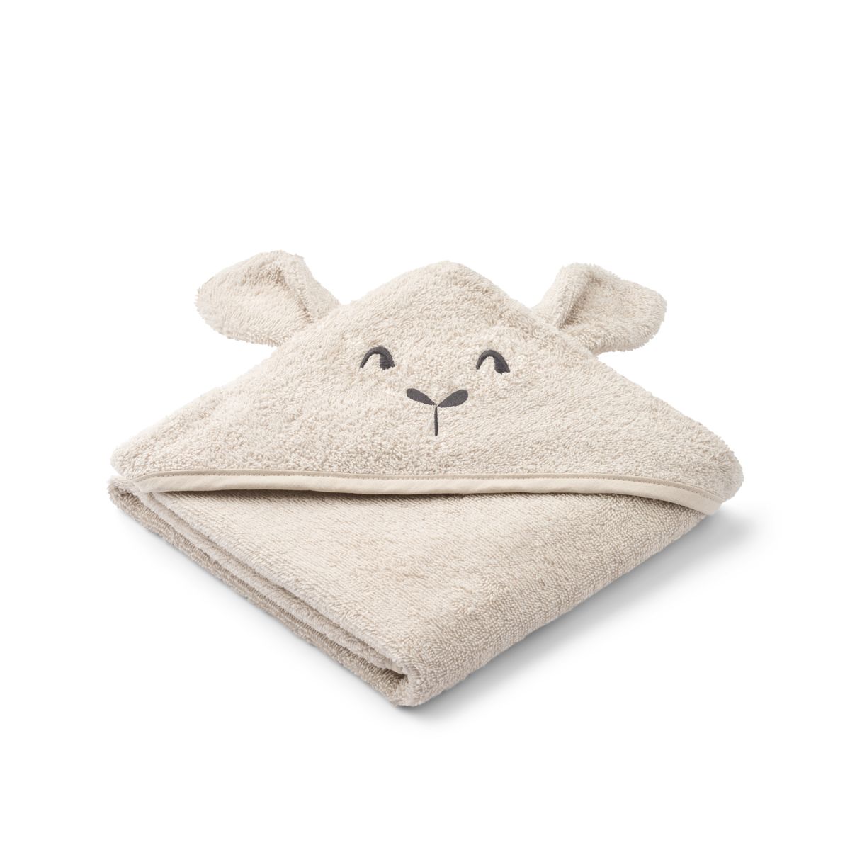Liewood ALBERT baby hooded towel - Sandy - TOWEL / WASHCLOTH