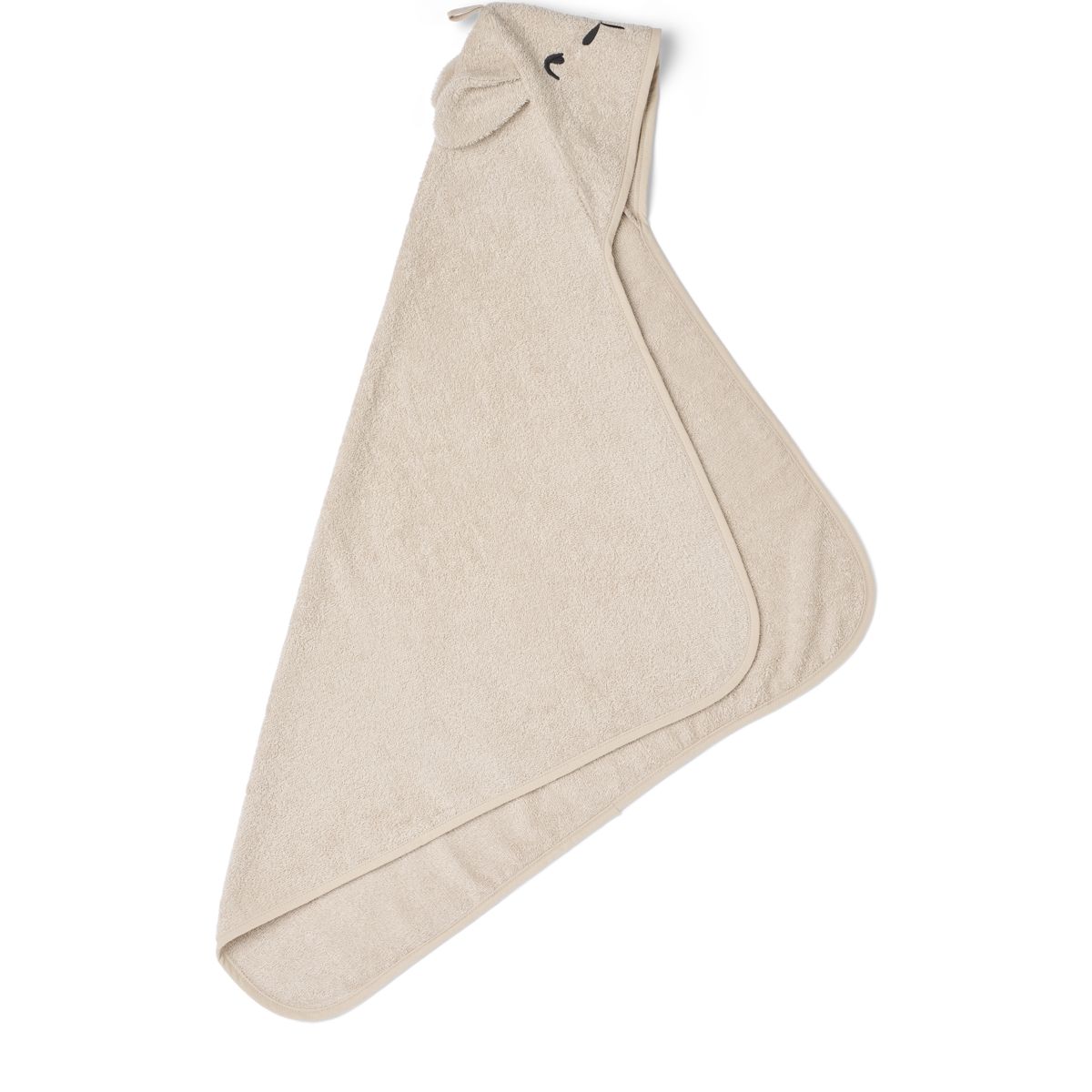 Liewood ALBERT baby hooded towel - Sandy - TOWEL / WASHCLOTH