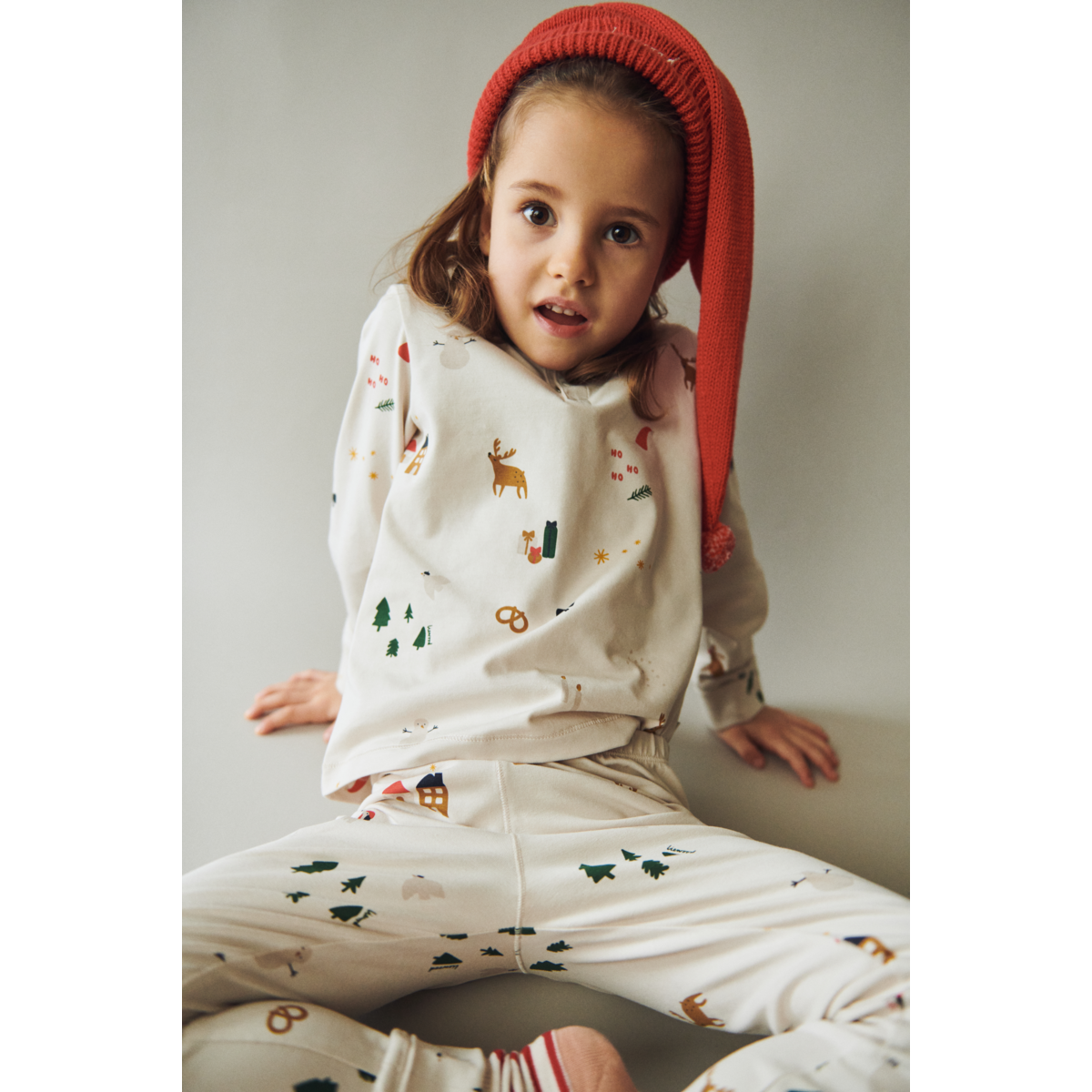 Liewood WILHELM Grow Pyjamas Set - Holiday / Sandy - PYJAMAS SET