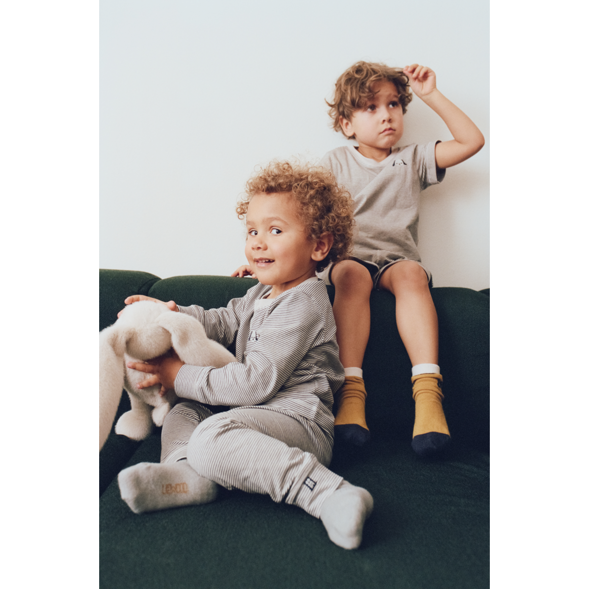 Liewood Ilford Striped Set - Y/D Sandy / Classic navy stripe - SET
